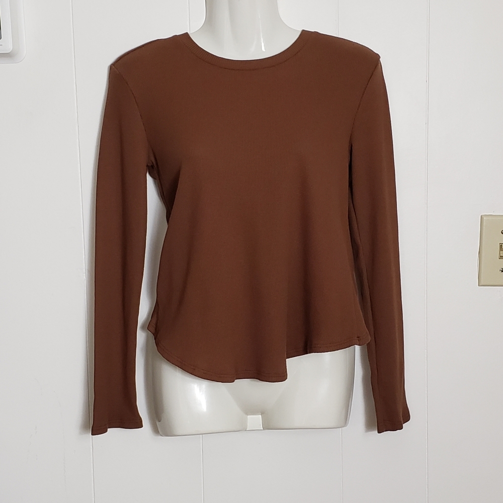 Lovers & Friends Waffle Knit & Twisted Open Back
